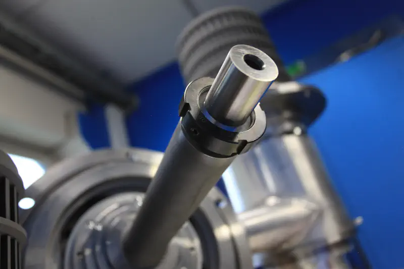 Image section of the rotor motor-unit at Jetmill GmbH