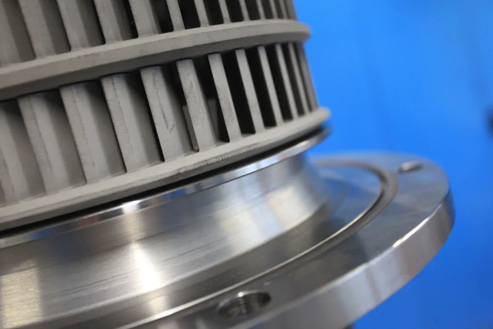 Image section of the rotor motor-unit at Jetmill GmbH